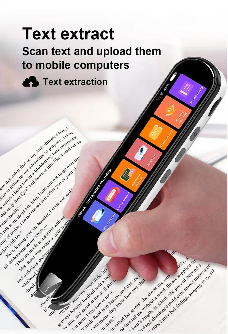 112 Language Translation Scanning Reading Pen