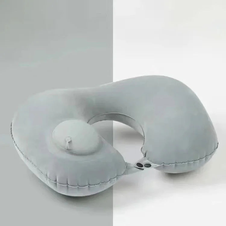 Press Type Inflatable U-shaped Pillow